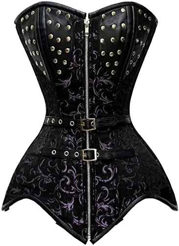 corset with shimmer fabric-Tunzi Custom Made Corset