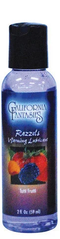 lubricant for gate motors-Razzels Warming Flavored Lubricant - Tutti Frutti - 2 oz.