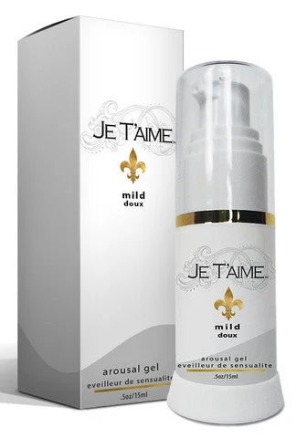 lubricant for sprinkler systems-Je Taime Mild Arousal Gel - .5 oz.