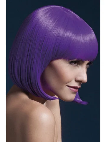 erotic accessories-Elise Wig - Purple