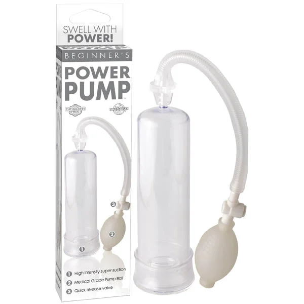 Innovative toy masturbator-Beginner's Power Penis Pump - Clear