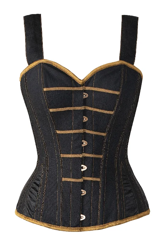 corset with front closure-Spinazzola Custom Made Corset