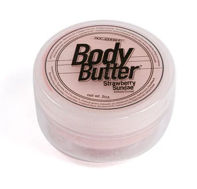 lubricant for treadmill maintenance-Body Butter 2 oz. - Strawberry Sundae