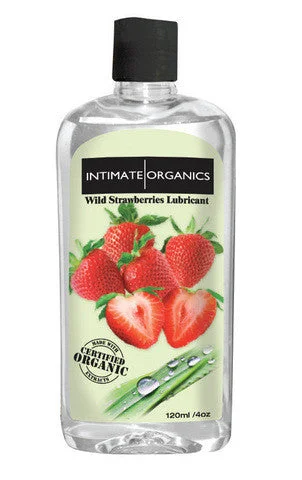 lubricant for generator parts-Wild Strawberries Flavored Lubricant - 4 oz.