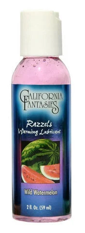 lubricant for pruning shears-Razzels Warming, Flavored Lubricant Wild Watermelon - 2 oz.