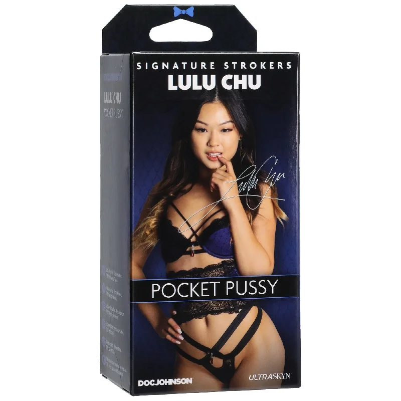 Sleek male masturbator-Signature Strokers - Lulu Chu - Ultraskyn Pocket  Pussy