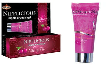 lubricant for humidifiers-Nipplicious Niple Arousal  Gel - Cherry Pie - 1 Oz.