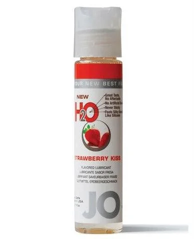 lubricant for saw blades-JO 1 oz H2O Flavored Strawberry kiss