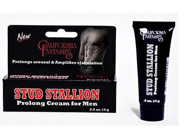 lubricant for sprinkler systems-Stud Stallion Prolong Cream For Men - .5 oz. Tube Boxed