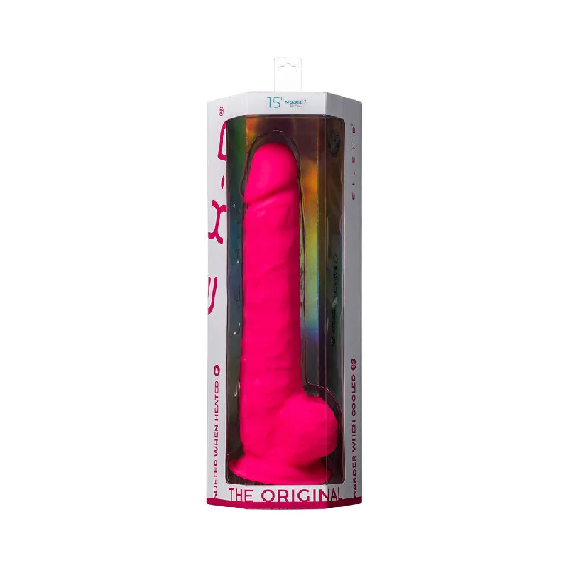 Modern masturbator style-SILEX-D The Original Model 1 Dildo 15 in. Pink