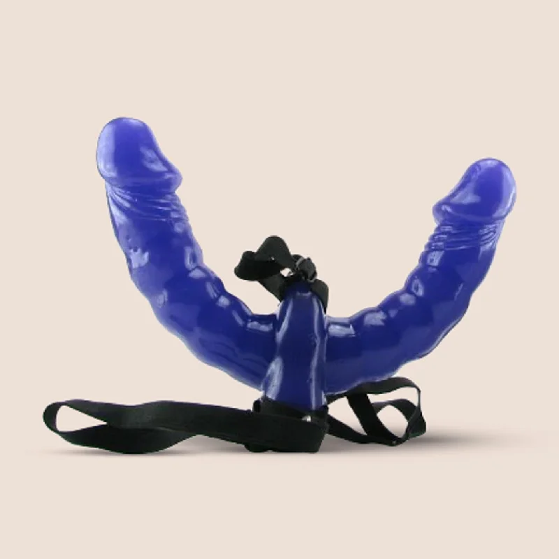 sex toy customizations-Fetish Fantasy Series Double Delight Strap On | comfortable elastic harness