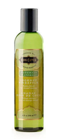 lubricant for binding machines-Coconut-pineapple Naturals  Massage Oil - 8 Oz.