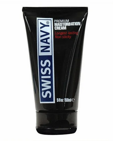 Adjustable masturbator settings-Swiss Navy Masturbation Cream 5 oz.