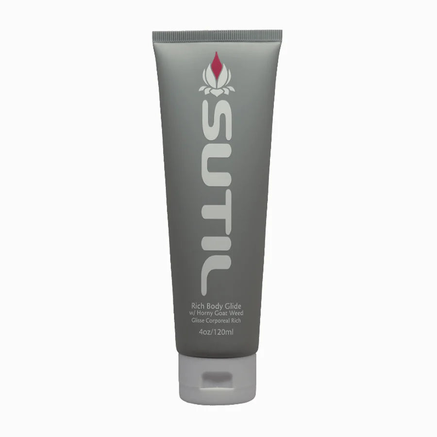 anal insertion kits accessories-Sutil Rich Body Glide Lube 4oz