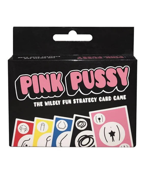 BDSM harness set accessories-Pink Pussy ''Adult'' Card Game