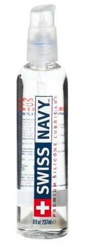 lubricant for toy trains-Swiss Navy Silicone Lube 8 oz.