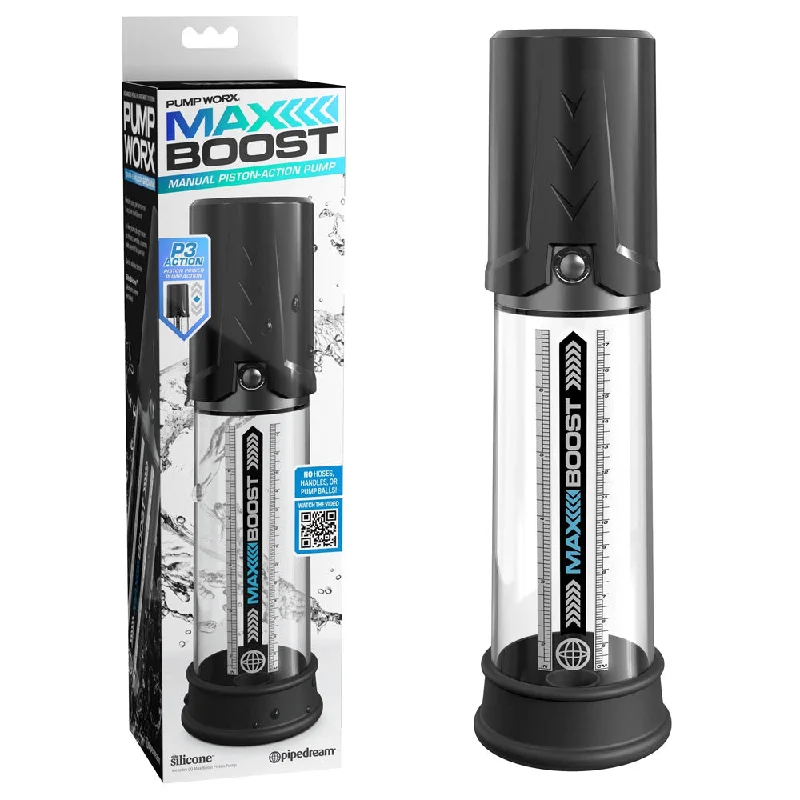 Skin-like masturbator feel-Pump Worx Max Boost -