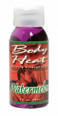 lubricant for camping stoves-Body Heat Warming Massage  Lotion - Watermelon - 1 Oz.