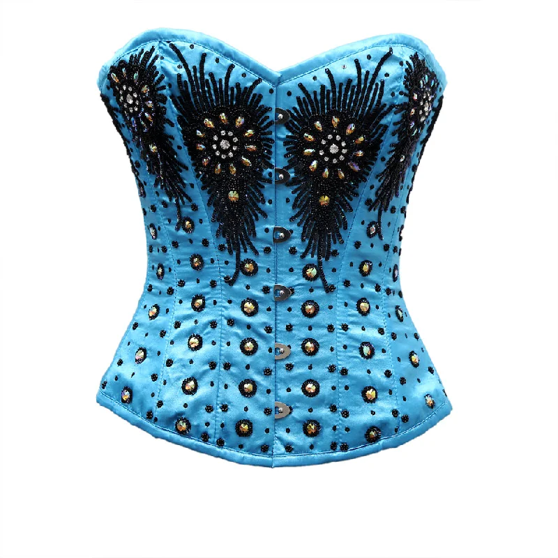 corset with metallic finish-Lindsiy Custom Made Corset