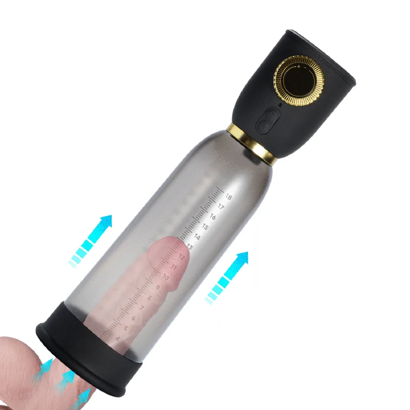 Heated male masturbator-Electric Penis Vacuum Pump | Male Masturbator for Stamina & Size