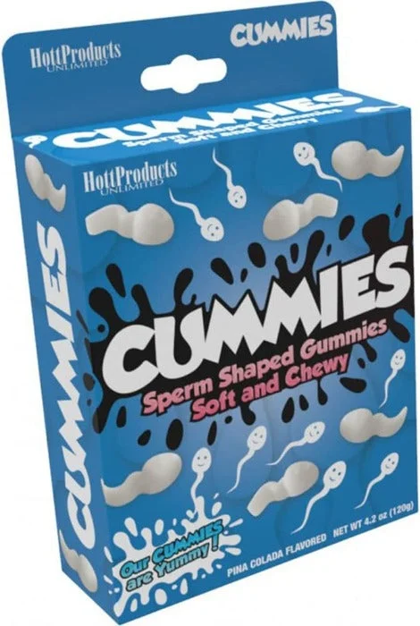 suction vibrator accessories-Cummies ''Sperm'' Shaped Gummy Candy