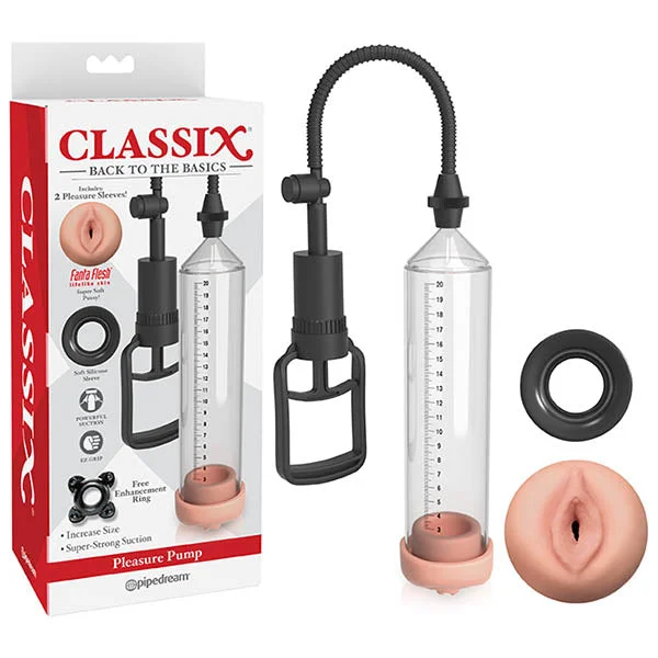 Next-gen toy masturbator-Classix Pleasure Penis Pump