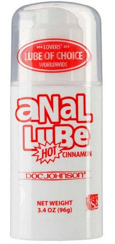 lubricant for arcade machines-Anal Lube Hot Cinnamon Airless Pump -  3.4 oz.