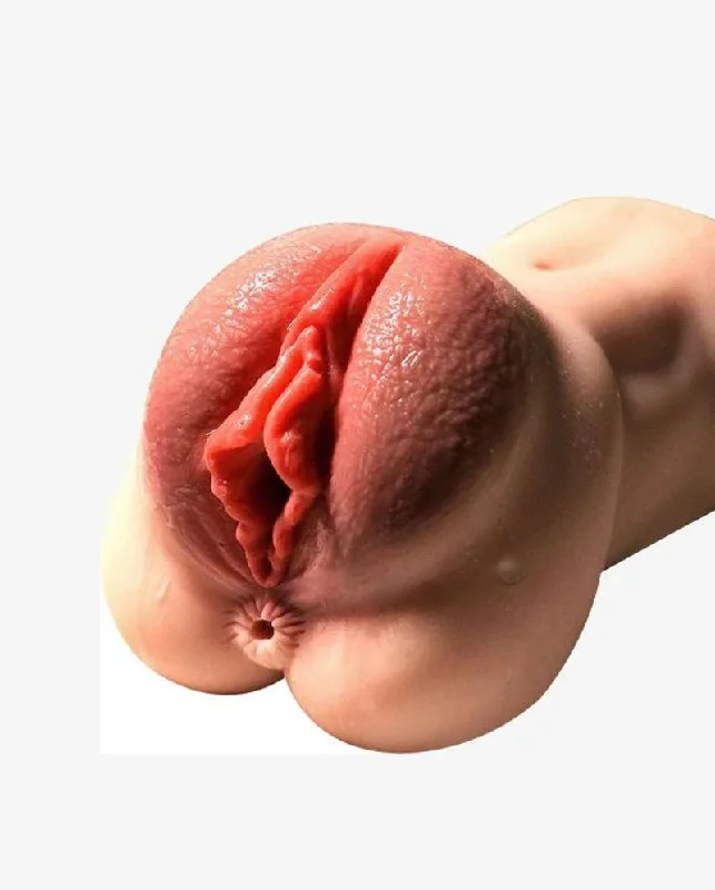 Soft masturbator material-3D Realistic Masturbator Ass And Vagina For Men