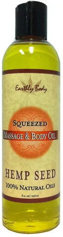 lubricant for jet skis-Squeezed Hemp Seed Body And Massage Oil - 8 oz.