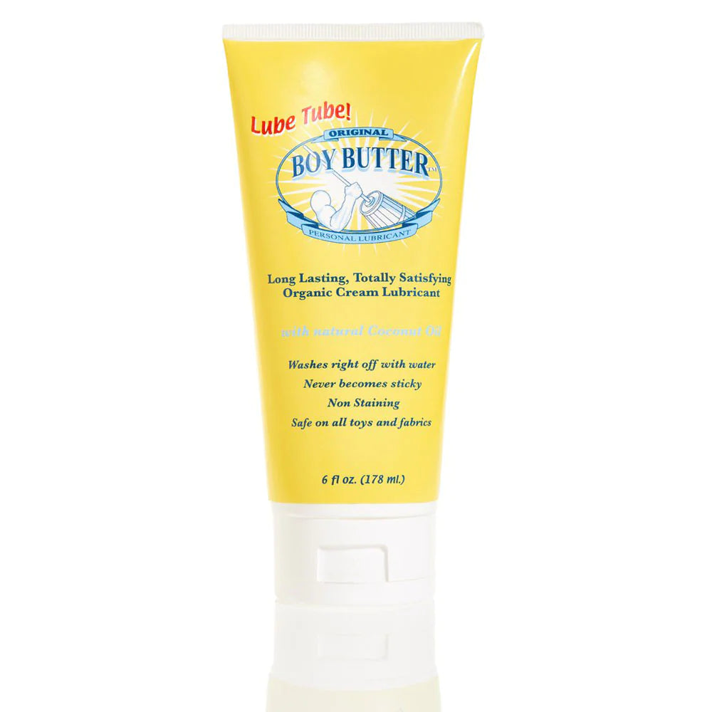 vibrating cock sleeve accessories-Boy Butter Original 6oz Tube