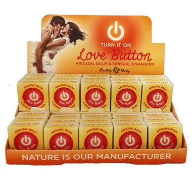 lubricant for metal surfaces-Love Button Arousal Balm 30 Piece Basket Display