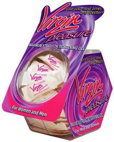 lubricant for fishing boats-Virgin Pleasure Tightening Gel - 50 Pillow Packs With Display Jar