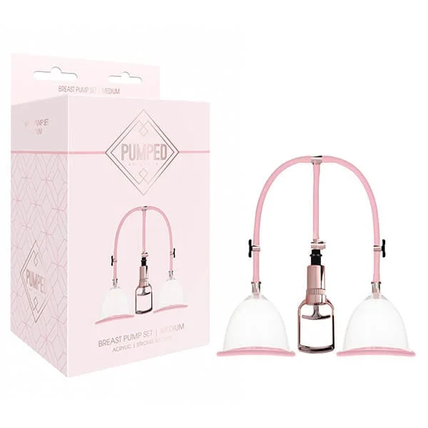 Portable masturbator gadget-Pumped Breast Pump Set