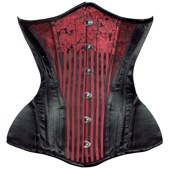 corset with embroidered lace-Jotta Custom Made Corset