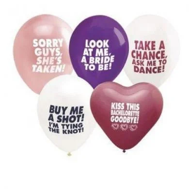 silicone vibrator accessories-Bachelorette's Last Night Out Balloon Assortment