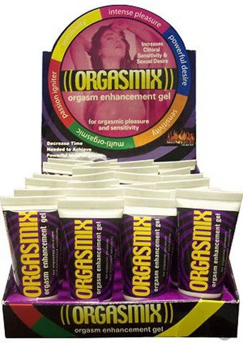 lubricant for vintage cars-Orgasmix Enhancement Gel 1 oz. - 24 Count With Display