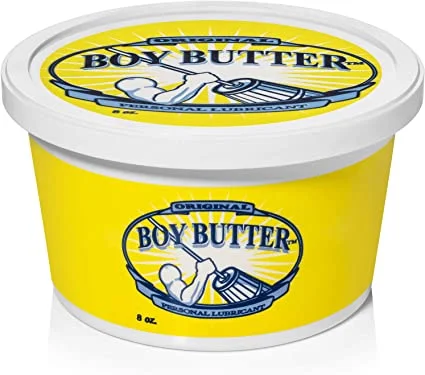 nipple stimulation accessories-Boy Butter Original 8oz Tub