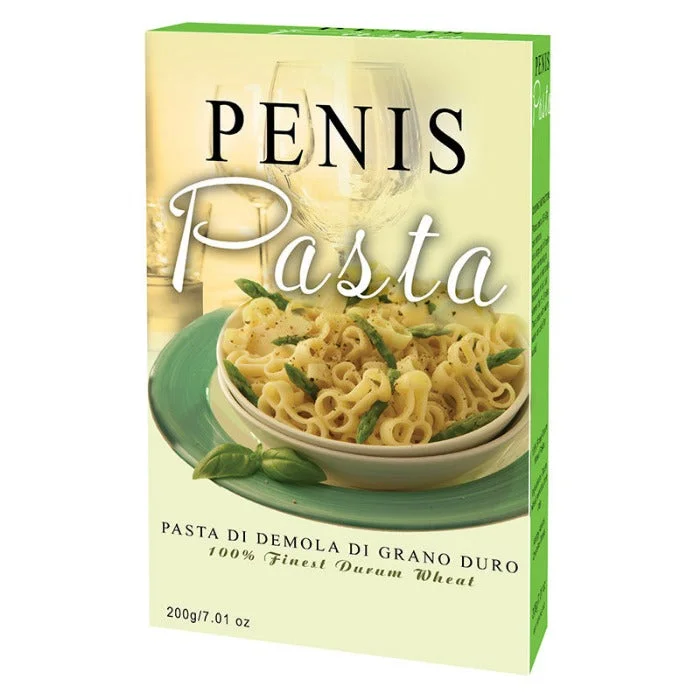 silicone anal beads accessories-Penis ''Pasta'' 8.8 oz.