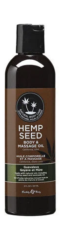 lubricant for chainsaws-Guavalava Hemp Seed Body And Massage Oil 8 oz.