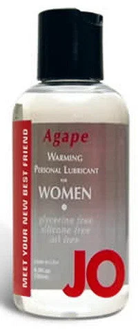 lubricant for trailer hitches-JO 4.5 oz Agape Warming Lubricant