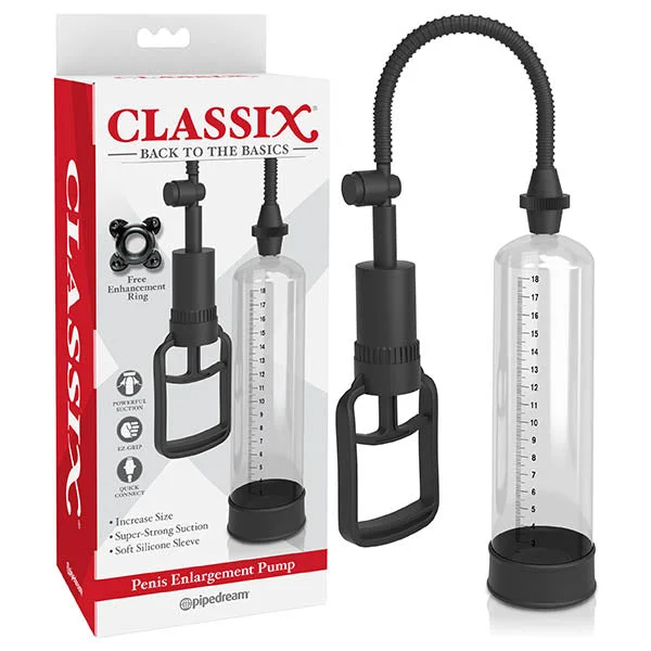 Smooth toy masturbator-Classix Penis Enlargement Pump