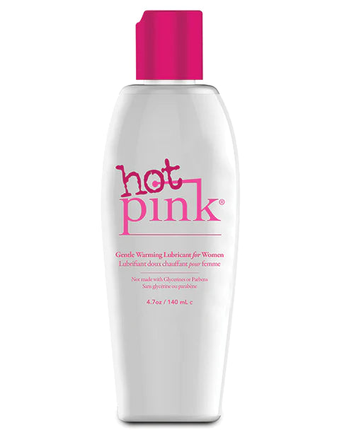 anal toy and lube accessories-Pink Hot ''Warming'' Lube 4.7oz