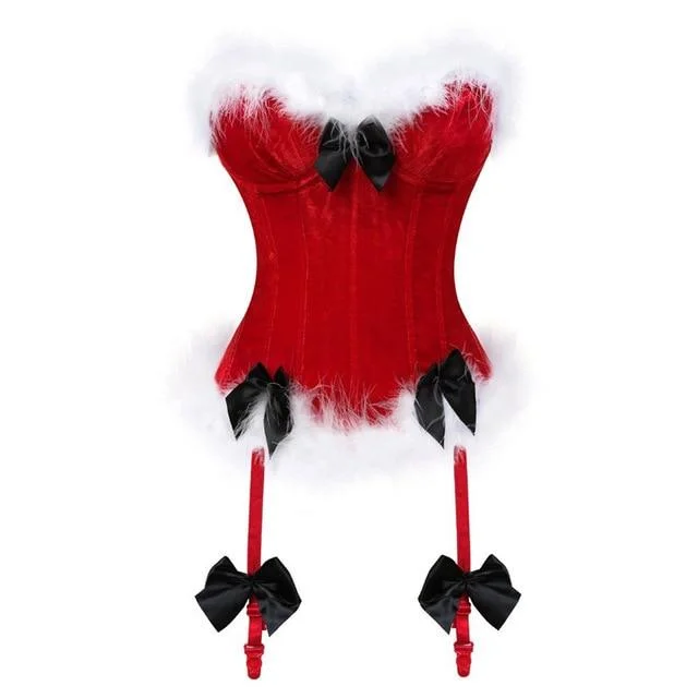 corset for punk style-Christmas Corset