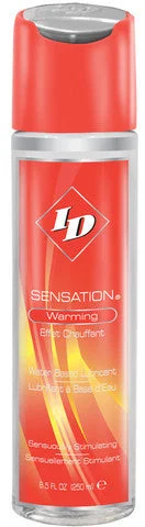 lubricant for bicycle chains-I-D Sensation Warming Water-Based Lubricant - 8.5 oz.