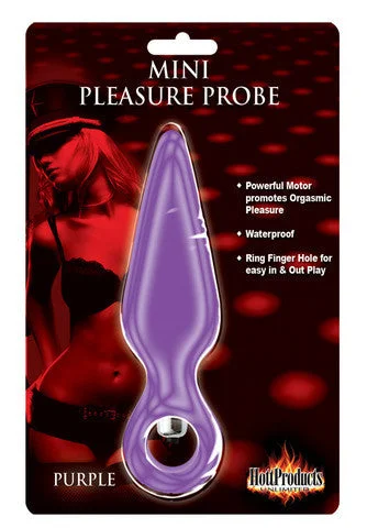 sex toy cleaning sprays-Mini Pleasure Probe - Purple