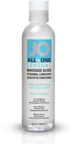 lubricant for battery terminals-JO Sensual Massage Glide Unscented - 4 oz.