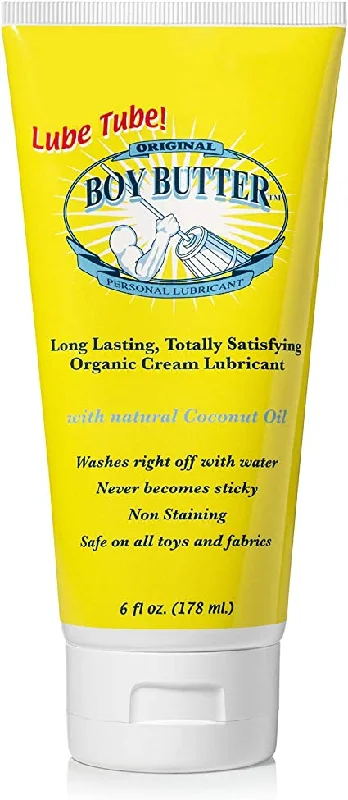 intimate massagers accessories-Boy Butter Original 6oz Squeeze