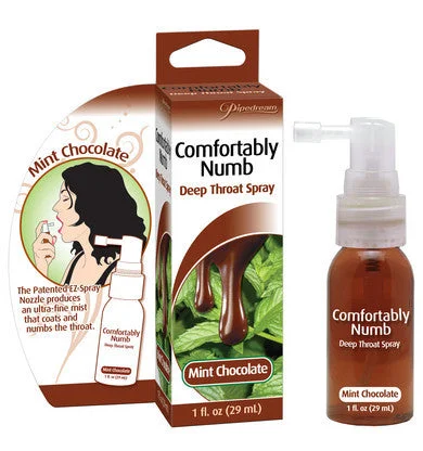 lubricant for compass hinges-Comfortably Numb Deep Throat Spray - Chocolate Raspberry