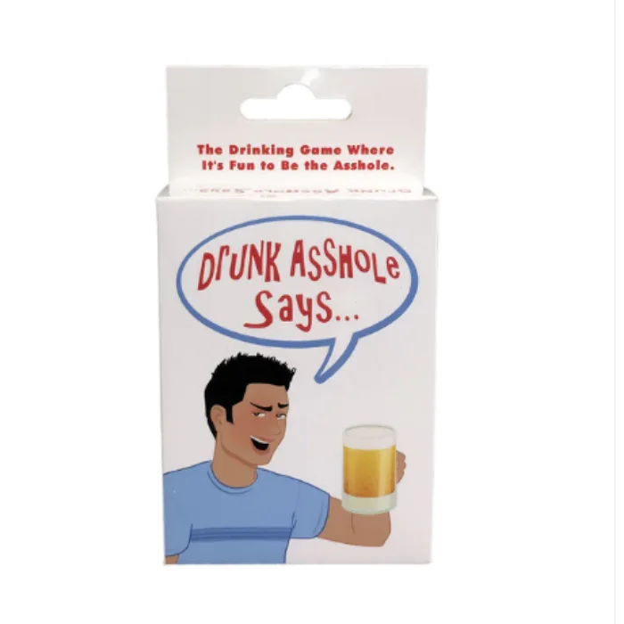 sexy accessories for couples-Drunk Asshole Says...Card Game