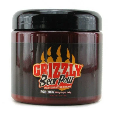 Waterproof masturbator option-Grizzly Bear Paw Masturbating Cream - 16 oz.